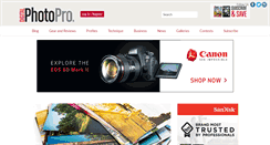 Desktop Screenshot of digitalphotopro.com